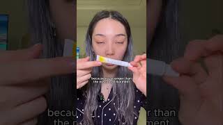 how to pop a pimple so it doesnt scar I CONTRACTUBEX GEL shorts [upl. by Attenaj782]