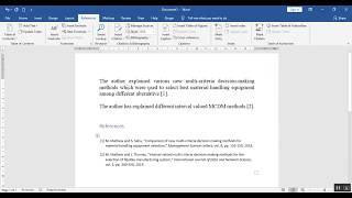 How to add references and cite them Using Jabref reference manger [upl. by Rehprotsirhc851]