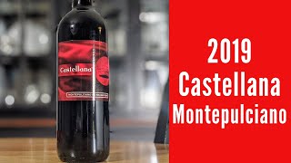 Castellana 2019 Montepulciano DAbruzzo Wine Review [upl. by Doralin901]