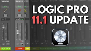 Logic Pro 111 is Here Youll DEF Want to Update [upl. by Eneles651]