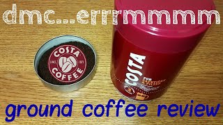 Costa Coffee For Cafetiere amp Filter Roast amp Ground Coffee Review [upl. by Nnaeirual360]