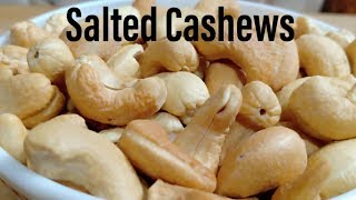 Diwali Special Roasted Cashews  Roasted Kaju  Snacks Recipe [upl. by Icyaj]