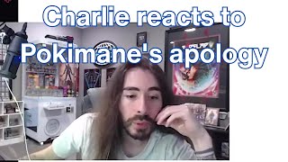 Charlie reacts to Pokimanes apology live  Mostcr1tikal  Penguinz0 [upl. by Hertha]