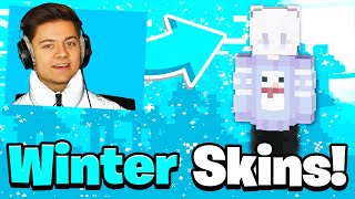 Winter Themed Skin pack For Minecraft Bedrock [upl. by Nomsed114]