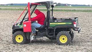 Magitec electric soil sampler in the field [upl. by Eybbob699]