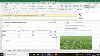 Consumptive use  Potential Evapotranspiration using Blaney Cridle formula  Hydrology [upl. by Ariay]