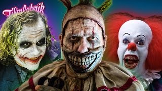 Die 10 besten HORRORCLOWNS in Filmen  TopListe [upl. by Ennovy]