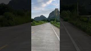 Beautiful valley nearby Jingxi Guangxi Province China guangxi province china [upl. by Noemad686]