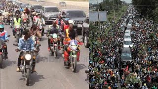 THOUSANDS OF RAILAS VEHICLES SNAKES FROM KAREN TO NAIROBI 4 PROTESTS  AZIMIO NEWS RAILA LIVE TODAY [upl. by Romito]