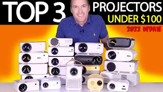 Best Cheap Projector 2022 Update  Every Projector on Amazon Under 100 [upl. by Ria]