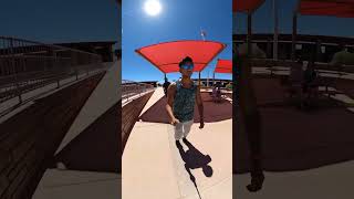 I can’t believe this place actually exists gopro fourcorners fourcornersmonument roadtrip [upl. by Shurwood]