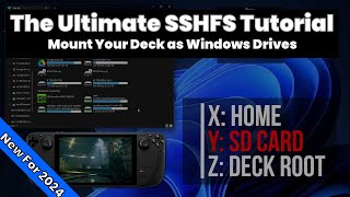 Steam Deck The Complete SSHFS Tutorial Ultimate 2024 Edition [upl. by Atlante]