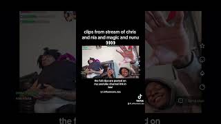 Chris and Nia stream clips [upl. by Caravette]