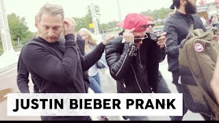 Gratis concert Ariana Grande  Justin Bieber prank  Gierige Gasten [upl. by Necaj]