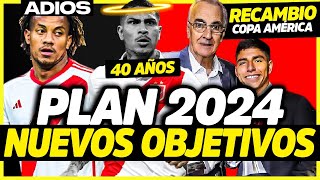 PERÚ 2024 LOS NUEVOS REFERENTES DE LA SELECCIÓN  COPA AMÉRICA Y ELIMINATORIAS [upl. by Aniara]