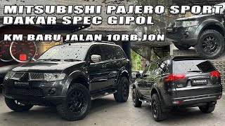 MITSUBISHI PAJERO SPORT DAKAR SPEC GIPOL BARU JALAN 10RB JON [upl. by Milt209]