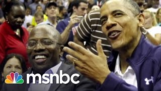 Meet Obamas quotBody Manquot Reggie Love  msnbc [upl. by Ayekram]