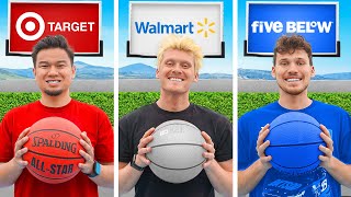 We Tested Walmart v Target v Five Below Basketball Gadgets [upl. by Briscoe]