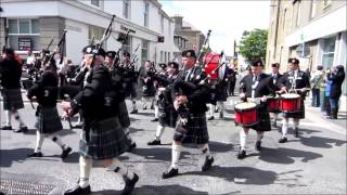 Kirkwall City Pipe Band 2011 to 2016 [upl. by Rube]