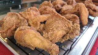 How to make Seasoned Louisiana Fried Chicken [upl. by Ailliw238]