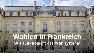 Frankreich So läuft die Wahl ab [upl. by Ellebanna]