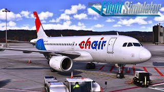 Fenix A319 Zurich to Ohrid  Live VATSIM Adventure on MSFS [upl. by Jochbed]