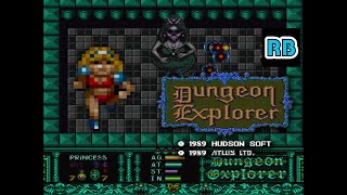 1989 60fps PCE Dungeon Explorer Princess Nomiss ALL [upl. by Conn332]