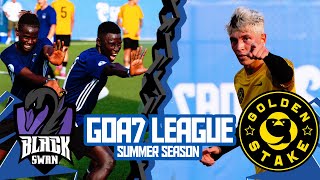 Per il TERZO POSTO RAGNAR contro PENGWIN  BLACK SWAN  GOLDEN STAKE  GOA7 League Highlights [upl. by Shuler]