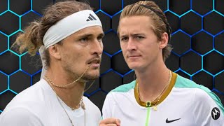 Alexander Zverev vs Sebastian Korda  Montreal 2024 Quarter Final [upl. by Edgardo]