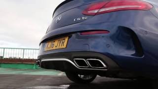 MercedesAMG C63 S Coupe Pure Exhaust Noise [upl. by Aienahs]