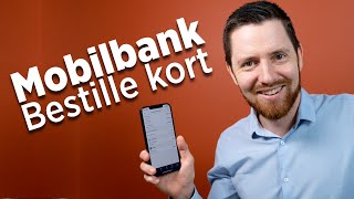 Slik bestiller du kort i mobilbanken  Sparebanken Sør [upl. by Allmon567]