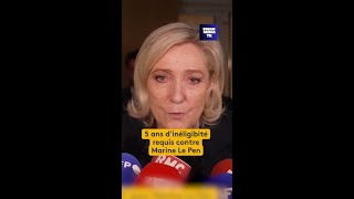 Procès du RN  5 ans de prison dont deux ferme et une peine d’inéligibilité contre Marine Le Pen [upl. by Penrose]