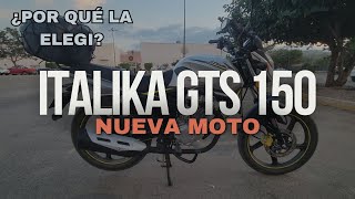 ITALIKA FT GTS 150 PRIMERAS IMPRESIONES MOTO NUEVA [upl. by Jarus]