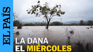 DANA EN VALENCIA  Imágenes de las inundaciones en la mañana del miércoles  EL PAÍS [upl. by Box840]