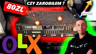 WZMACNIACZ Z OLX  CZY ZAROBIŁEM   TECHNICS SA 222 [upl. by Ecaroh176]