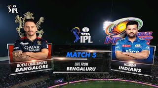 RCB vs MI ipl 2023 highlights AB SPORTS [upl. by Nylla]