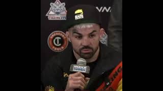 LET ME BANG BRO Mike Perry and Julian Lane trash talking each other [upl. by Esadnac]