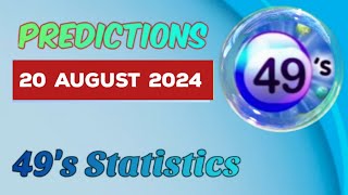 UK 49s Prediction for today 20 August 2024  49s Statistics [upl. by Bertine614]