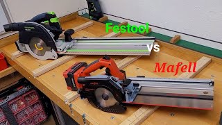 Festool HKC 55 oder Mafell kss 40 welches kapp System ist besser [upl. by Yrrep908]