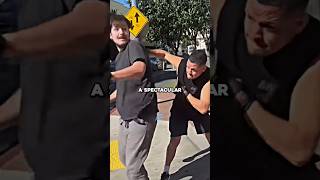 Nate Diaz DESTROYS Fan In Street Fight [upl. by Attenal496]