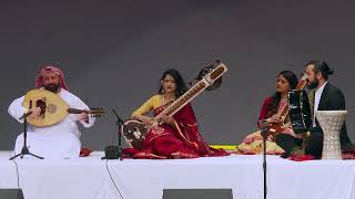 Raag Kirwani  SitarOudTabla Arab percussion [upl. by Aistek513]