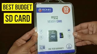 Best Original Ronin 32 GB memory card full review price [upl. by Fadiman799]