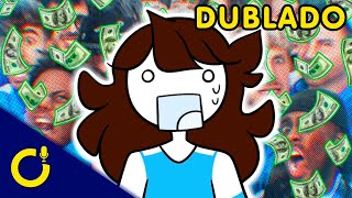 EU GANHEI O DESAFIO DE 1000000 DO MR BEAST  OverDub  Jaiden Animations Fandub PTBR [upl. by Nabila386]