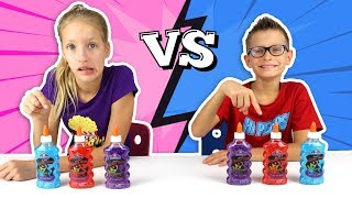 Twin Telepathy Slime Challenge [upl. by Tamar529]