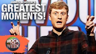 James Acasters Most Iconic Moments  Comedy Compilation  Mock The Week [upl. by Bysshe]