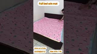 Full bed urine mat premium product restore limited product available full bed fullbedwaterproof [upl. by Calley181]