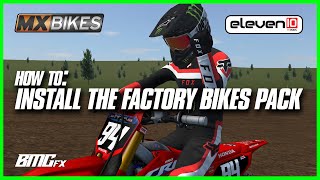 Easily Install The Factory Bikes  MX Bikes [upl. by Yrrol]