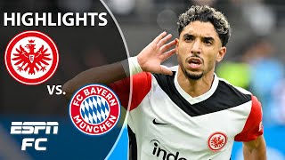 Eintracht Frankfurt vs Bayern Munich  Bundesliga Highlights  ESPN FC [upl. by Merrie18]