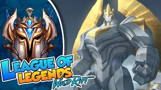 WILD RIFT  S15  GALIO JUNGLA  LE COPIO EL PICK A FAKER PERO [upl. by Mir]