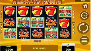 FORZZA ALL WAYS FRUITS CASINO SLOTS forzzacom orge bet24 فورزا فورزا فورزا SLOST MACHINE [upl. by Eibba]